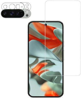 ISAAK Tempered Glass Guard for Google Pixel 9 Pro XL Tempered Glass and Camera Lens Protector (COMBO PACK)(Pack of 2)