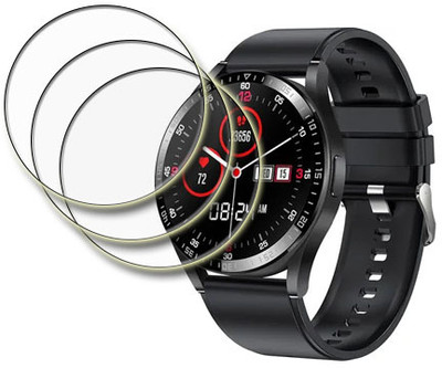 MUTAALI Tempered Glass Guard for AXL Pulse LifeFit smart watch(Pack of 3)