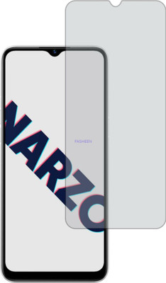 Fasheen Tempered Glass Guard for REALME NARZO 10A (AntiGlare Matte)(Pack of 1)