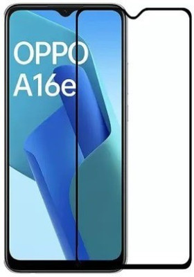 GLADLY Tempered Glass Guard for OPPO A16E(Pack of 1)