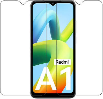 KMPERED Tempered Glass Guard for Mi A1(Pack of 2)