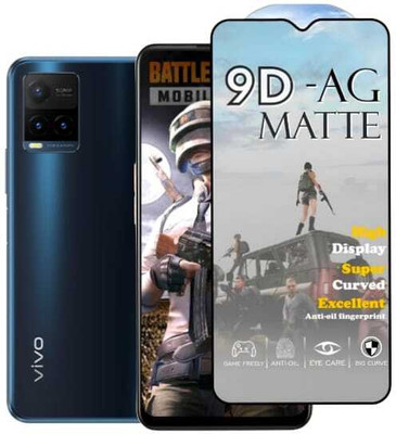 FAIYER BEAT Tempered Glass Guard for Premium matte Tempered Glass For vivo Y21s(matte finish,Pack Of 1) Advanced gaming matte Full Screen Coverage Screen Protector for vivo Y21s(Pack of 1)
