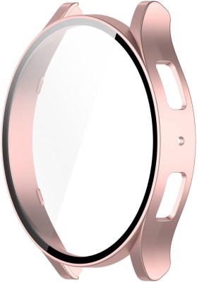 Like Star Tempered Glass Guard for Samsung Galaxy Watch 6 44mm, WATCH NOT INCLUDED, Rose Gold(Pack of 1)