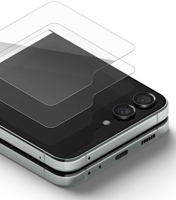 Ringke Tempered Glass Guard for Samsung Galaxy Z Flip 5(Pack of 2)