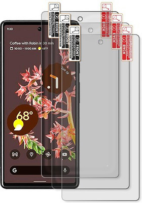 SOMTONE Tempered Glass Guard for Google Pixel 6 5G Front Matte(Pack of 3)