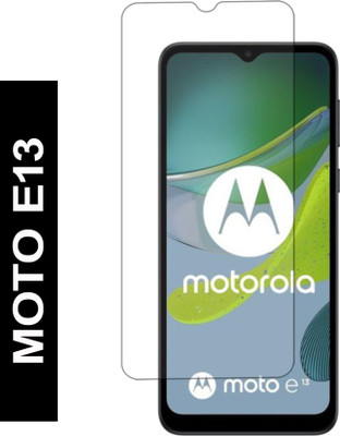 SRT Tempered Glass Guard for Motorola E13(Pack of 1)