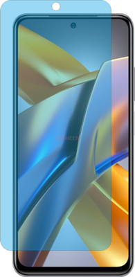 Fasheen Tempered Glass Guard for MI POCO M5S (UV AntiBlue Light Protection)(Pack of 1)
