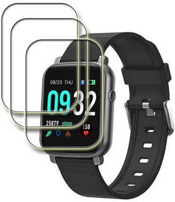 MUTAALI Tempered Glass Guard for French Connection F1 smart watch(Pack of 3)