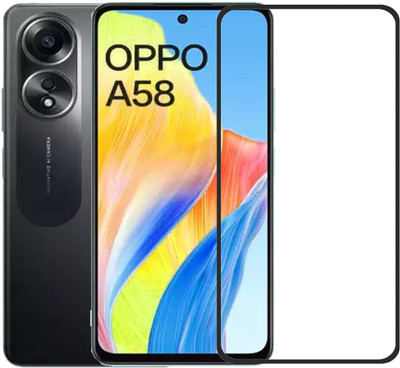 LILLIPUT Tempered Glass Guard for Oppo A58 4G(Pack of 1)