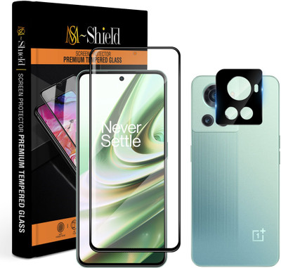 MS-Shield Tempered Glass Guard for OnePlus 10R 5G, With Camera Lens Protector(Pack of 1)