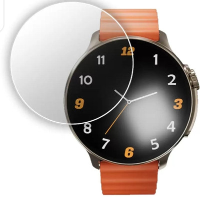 DOWRVIN Tempered Glass Guard for CROSSBEATS AURA 1.46 SMART WATCH TEMPERED GLASS(Pack of 1)