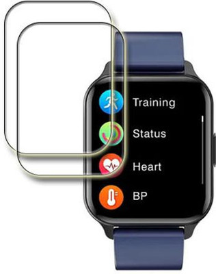 MUTAALI Tempered Glass Guard for French Connection Q26 Smartwatch(Pack of 2)