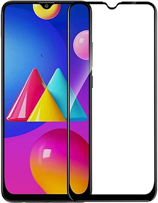 Gorilaa Tempered Glass Guard for 11D Tempered Glass for Samsung Galaxy M12 / F12 / F02S / M02/ M02S / A02S / Samsung Galaxy A12 - Full Screen edge to edge coverage(Pack of 1)