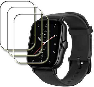 MUTAALI Tempered Glass Guard for Amazfit GTS 2 New Version smart watch(Pack of 3)