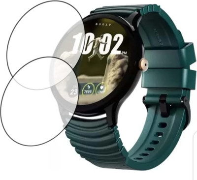 DOWRVIN Tempered Glass Guard for BOULT STRIKER PLUS SMART WATCH TEMPERED GLASS (PACK OF 2)(Pack of 2)