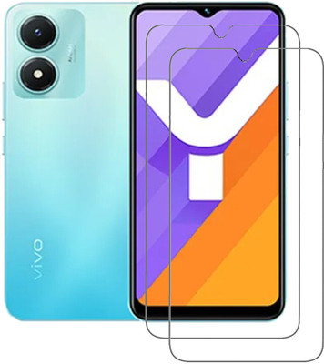 SNMART Tempered Glass Guard for vivo Y02s(Pack of 2)