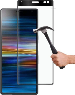 SmartPoint Edge To Edge Tempered Glass for Sony Xperia 10(Pack of 1)