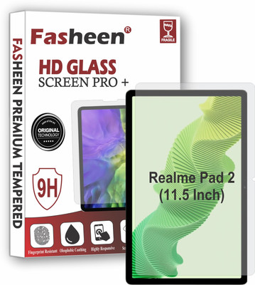 Fasheen Tempered Glass Guard for Realme Pad 2 (11.5 Inch)(Pack of 1)