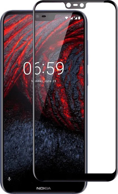 Qyist Tempered Glass Guard for Nokia 6.1 Plus(Pack of 1)