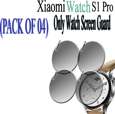 daffin Tempered Glass Guard for Xiaomi Watch S1 Pro(Pack of 4)