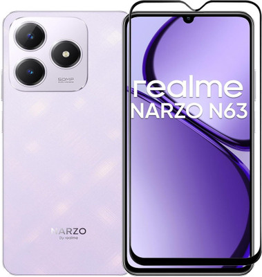 AKSHUD Tempered Glass Guard for realme Narzo N63 5G(Pack of 1)