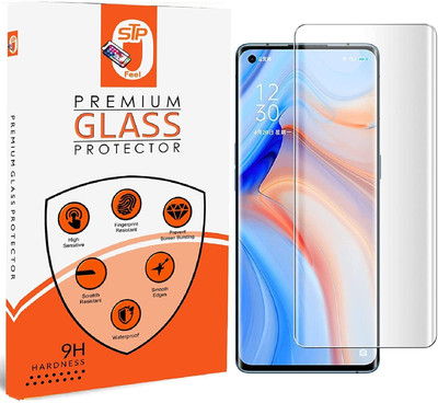 STP FEEL Tempered Glass Guard for Oppo Find X5 Pro Premium HD Clearity 9H Hardness Edge to Edge Screen Protector(Pack of 1)