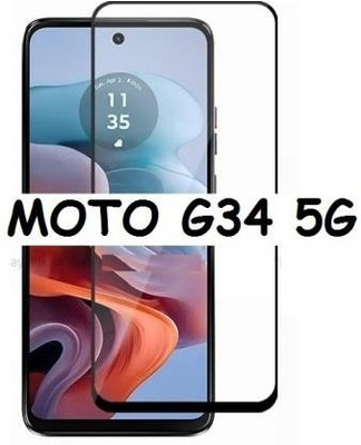 Flipkart SmartBuy Tempered Glass Guard for Moto G34 5G, Motorola G34 5G/MOTOROLA G45 5G, MOTO G45 5G(Pack of 1)