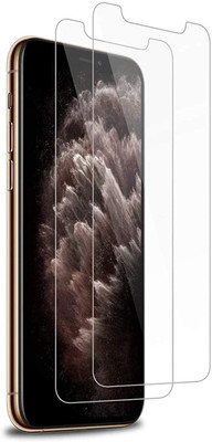 Kapaver Tempered Glass Guard for Apple iPhone 11 Pro, Apple iPhone X, Apple iPhone XS(Pack of 2)