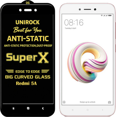 Unirock Tempered Glass Guard for Mi Redmi 5A(Pack of 1)