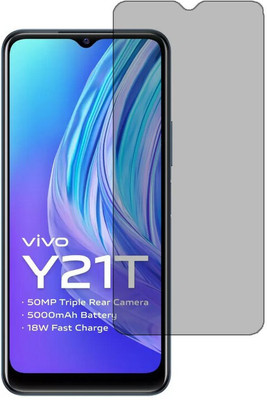 Infigo Tempered Glass Guard for Vivo Y21T(Pack of 1)