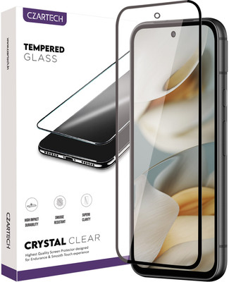 CZARTECH Tempered Glass Guard for Google Pixel 9A 5G(Pack of 1)