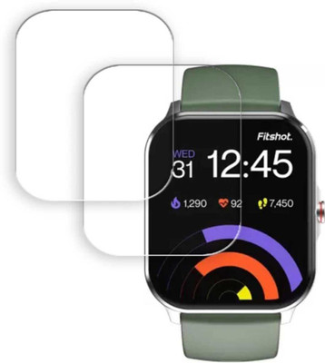 ZIDZEE Impossible Screen Guard for FITSHOT CONNECT 1.85 WATCH SCREEN GUARD(Pack of 2)