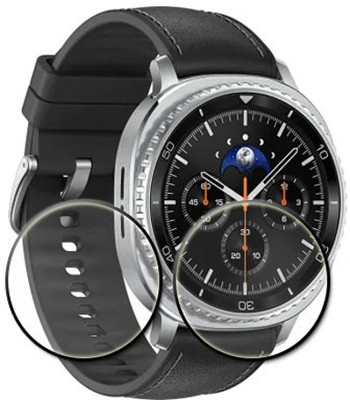 tombik Tempered Glass Guard for 19cdd-Samsung Galaxy Watch 8 Classic(Pack of 2)