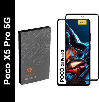 FIVE-O Tempered Glass Guard for Poco X5 Pro 5G(Pack of 1)
