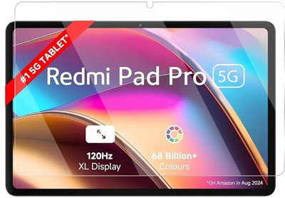 Olonga Tempered Glass Guard for Redmi Pad Pro, Redmi Pad Pro, Redmi Pad Pro 5G(Pack of 1)