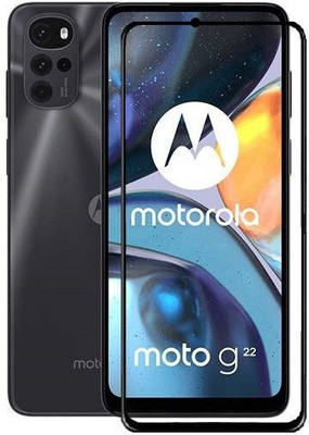 Caseline Tempered Glass Guard for Motorola G22, Motorola Moto G22(Pack of 1)