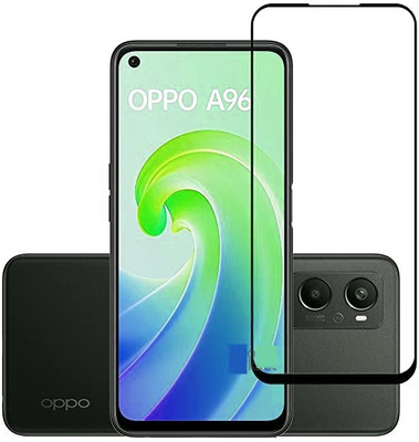 ASMANTIC Tempered Glass Guard for Oppo A96 5G(Pack of 1)