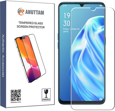 HQ Protection Tempered Glass Guard for Oppo F15(Pack of 1)