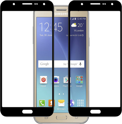 Qyist Tempered Glass Guard for Samsung Galaxy J7(Pack of 2)
