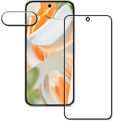 tombik Tempered Glass Guard for 12gq-Google Pixel 9 Pro-front,lens(Pack of 2)