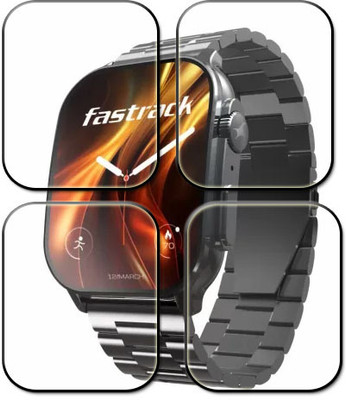 tombik Tempered Glass Guard for 34vf-Fastrack Revoltt FS2 Pro(Pack of 4)