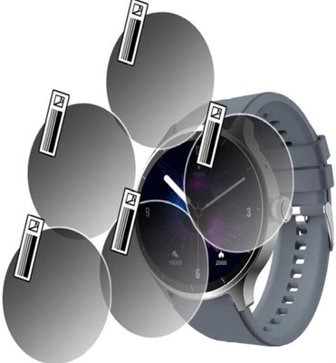 AHWAVEEDA Tempered Glass Guard for BEATXP FLUX 1.45 SMART WATCH TEMPERED GLASS (PACK OF 5)(Pack of 5)