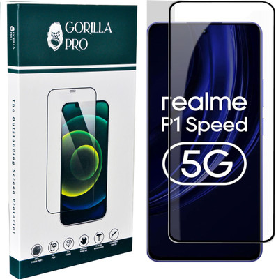 GORILLA PRO Tempered Glass Guard for Realme P1 Speed 5G(Pack of 1)