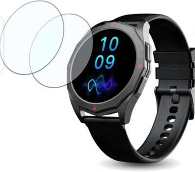 DB Tempered Glass Guard for PEBBLE RIO UNISEX (R) SMART WATCH TEMPERED GLASS (PACK OF 2)(Pack of 2)