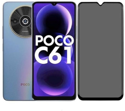 SSE Tempered Glass Guard for Poco C61(Pack of 1)