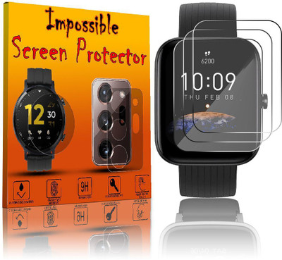 FCS Edge To Edge Screen Guard for Amazfit Bip 3(Pack of 3)