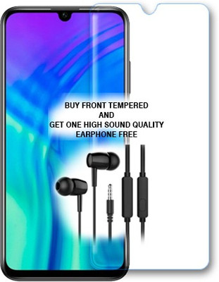 ARBAN Tempered Glass Guard for Honor 20i FRONT TEMPERED GLASS BUY AND GET ONE HIGH SOUND QUALITY EARPHONE FREE(Pack of 1)