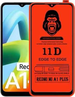 Corning Gorilla Tempered Glass Guard for REDMI A1 PLUS(Pack of 1)