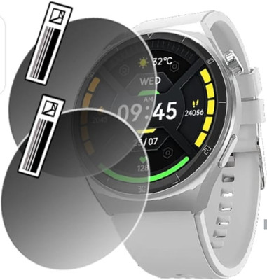 KHWABEEDA Tempered Glass Guard for BEATXP VEGA X 1.43 SMART WATCH TEMPERED GLASS ( PACK OF 2)(Pack of 2)