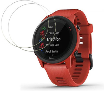MUTAALI Tempered Glass Guard for Garmin Forerunner 745 smartwatch(Pack of 2)